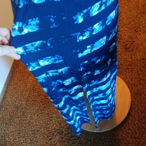 a.n.a - Tie-dyed striped Rayon knit skirt - Picture 5 of 7